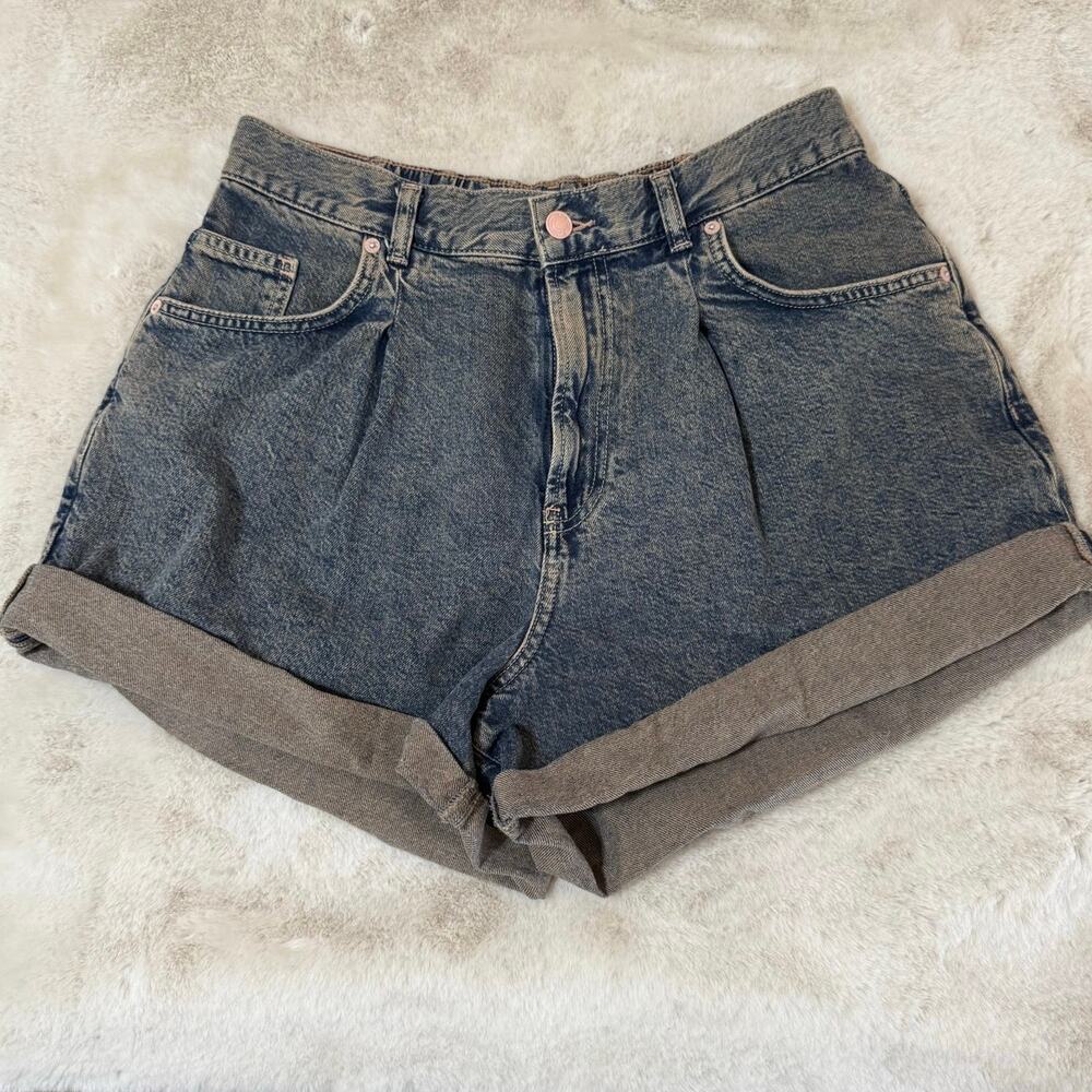 We The Free Danni High Rise Short Size Medium Boho Festival Summer Denim